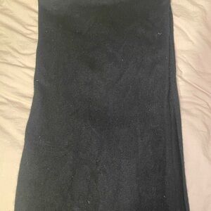 J. Crew Elegant Black Scarf